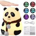 Color Changing Panda Night Lamp, USB Rechargeable for Kids, Room Decor and gift for loved ones